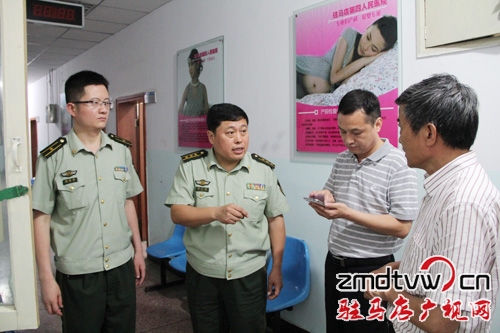 駐馬店消防支隊(duì)就火災(zāi)隱患整改約談第四人民醫(yī)院院長