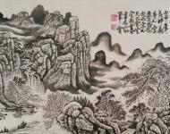  他的作品來自天籟，是情感的寄寓、情操的物化，沉淀了中華民族的歷史淵源。其筆墨灑脫、狂放，已非前所有，寫意大膽、毫不猶豫，氣勢恢宏，給人以強烈的視覺沖擊力和藝術(shù)美感，以成為他的真實風(fēng)格，自成一派。充滿了蓬勃生機(jī)。曾多次出席省內(nèi)外書畫展，并被國家特邀在釣魚臺國賓館、人民大會堂、國家會議中心揮筆巨獻(xiàn)，收到黨和國家領(lǐng)導(dǎo)人的親切接見，并榮認(rèn)為中國當(dāng)代十大杰出藝術(shù)家。在2012年北京“全國社會各界模范人物事跡報告會”上被國家授予為全國文化英模代表和中國事跡模范人物。