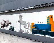 一幅圖向我們展示駐馬店市的歷史變遷，使群眾更直觀地了解到駐馬店市的發(fā)展。