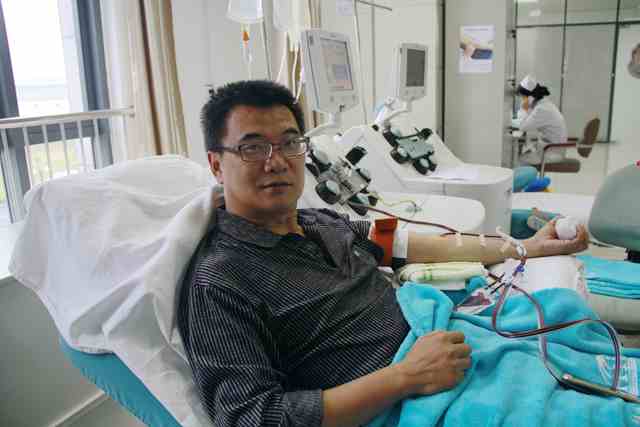 于波：60歲之前獻血100次是我的心愿