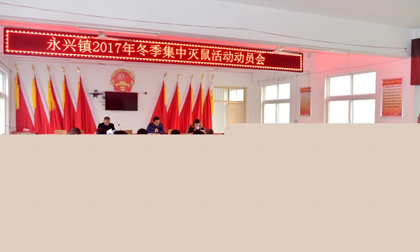 正陽(yáng)縣永興鎮(zhèn)開(kāi)展冬季集中滅鼠活動(dòng)