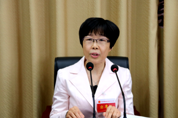 全國人大代表蔣毓勤在市僑聯(lián)全委（擴(kuò)大）會上傳達(dá)全國兩會精神