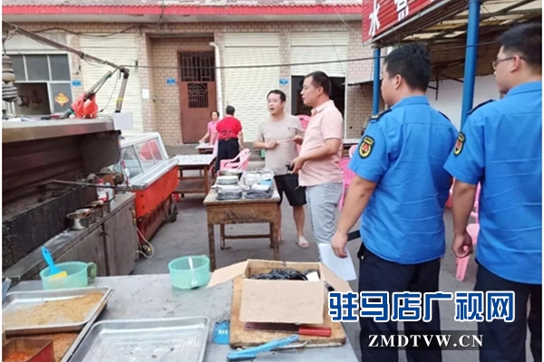確山縣綜合執(zhí)法局：向餐飲油煙說“不”！