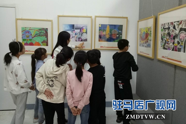 確山縣舉辦“我的可愛祖國(guó)”少兒美術(shù)作品展