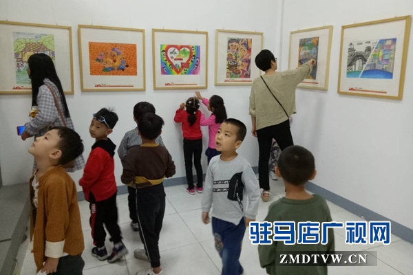 確山縣舉辦“我的可愛祖國(guó)”少兒美術(shù)作品展