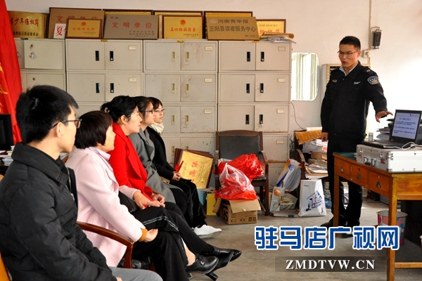 正陽(yáng)縣總工會(huì)開展消防安全講座