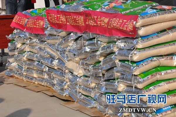 正陽縣總工會開展“迎新春、送祝?！被顒? width=