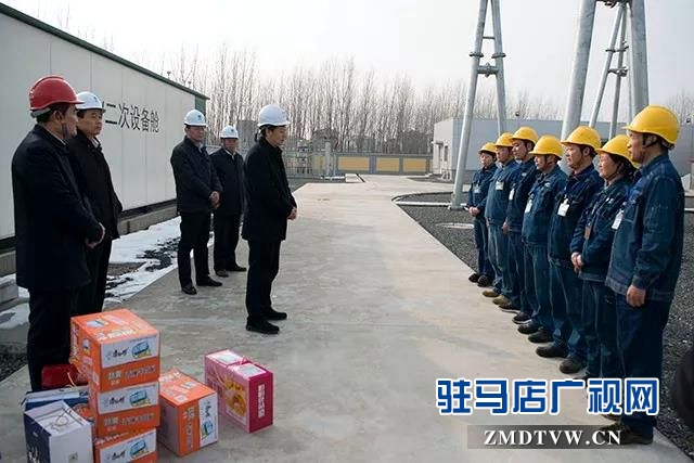  胡建輝帶隊走訪慰問一線工作人員