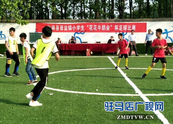 汝南縣留盆鎮(zhèn)舉辦小學生足球比賽