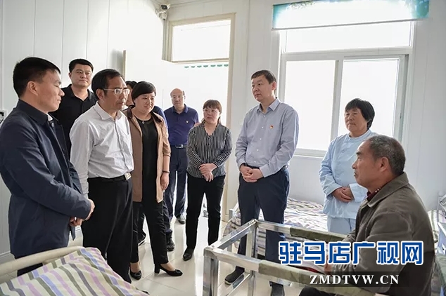 濮陽市臺(tái)前縣黨政考察團(tuán)到上蔡觀摩脫貧攻堅(jiān)工作