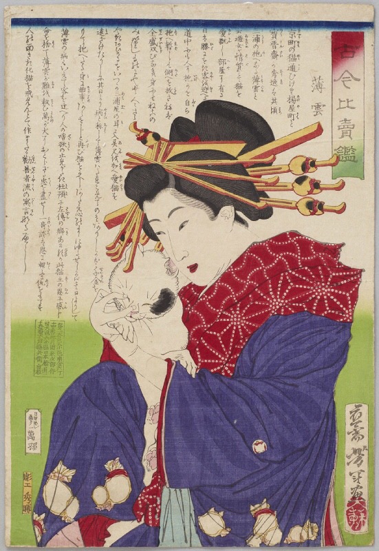 歡迎來到浮世繪的貓世界！大師們吸貓的方式還真是別具一格 