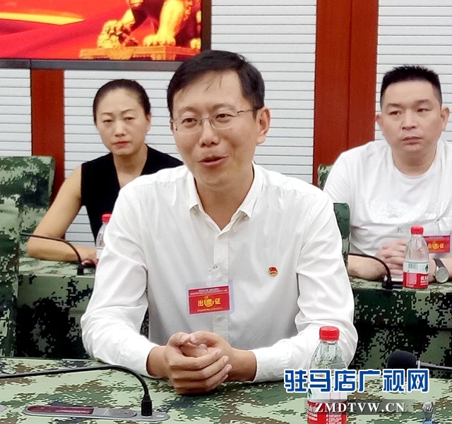 團(tuán)市委、駐馬店市青年商會(huì)建軍節(jié)慰問(wèn)武警駐馬店支隊(duì)官兵