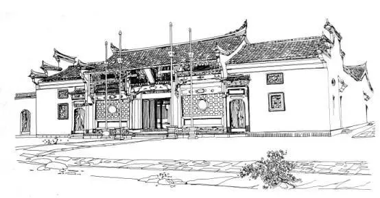 農(nóng)業(yè)時(shí)代的溫度：來自中國(guó)村落文化研究中心的傳統(tǒng)村落建筑手繪圖 