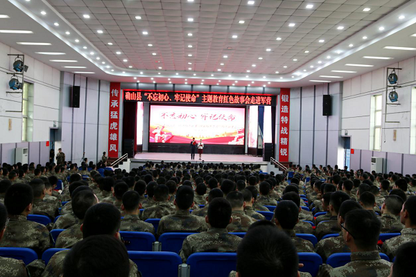 確山：綠色軍營(yíng)迎來(lái)“紅色文藝輕騎兵”