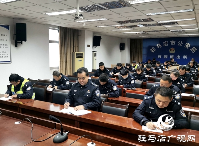 市公安局西園派出所舉辦主題教育應(yīng)知應(yīng)會(huì)理論知識(shí)測試