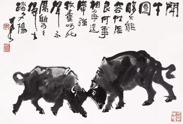 齊白石這幅畫賣2012萬，網(wǎng)友看不懂，專家：放大10倍看那皮鞭子 