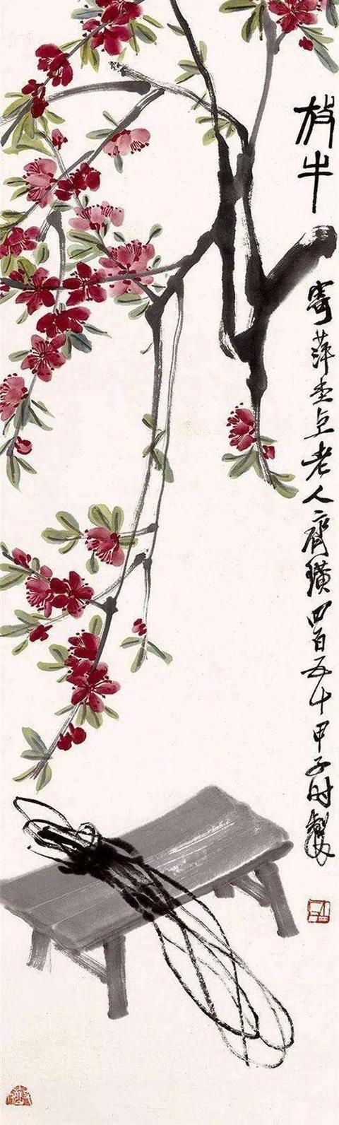 齊白石這幅畫賣2012萬，網(wǎng)友看不懂，專家：放大10倍看那皮鞭子 