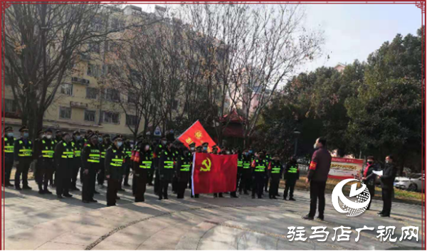 “紅袖套”積極參與疫情防控，確保不漏一戶不漏一人