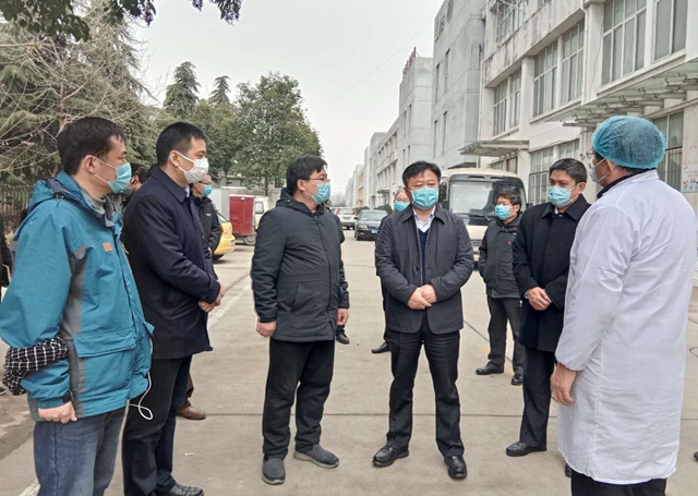 陳星到高新區(qū)看望慰問一線工作人員 調研督導疫情防控工作