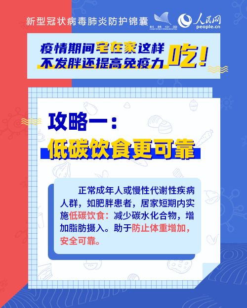 疫情期間宅在家這樣吃！不發(fā)胖還提高免疫力