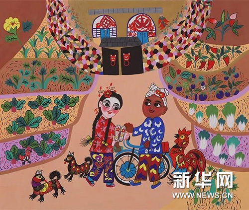 【防控疫情 線上展覽一】陜西省美術博物館藏安塞農民畫作品展