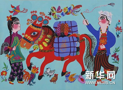 【防控疫情 線上展覽一】陜西省美術博物館藏安塞農民畫作品展