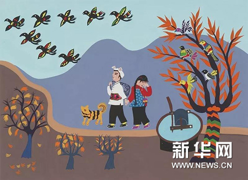 【防控疫情 線上展覽一】陜西省美術博物館藏安塞農民畫作品展