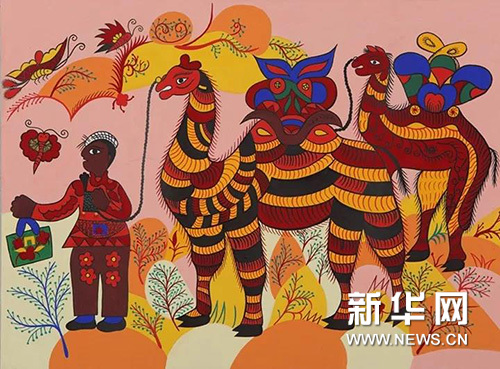 【防控疫情 線上展覽一】陜西省美術博物館藏安塞農民畫作品展