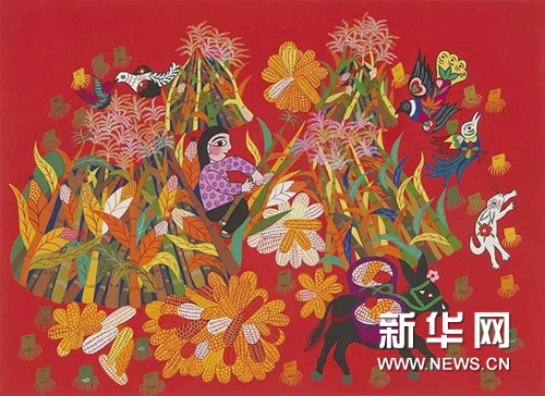 【防控疫情 線上展覽一】陜西省美術博物館藏安塞農民畫作品展