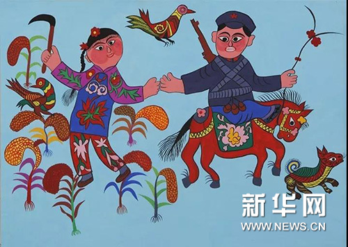 【防控疫情 線上展覽一】陜西省美術博物館藏安塞農民畫作品展