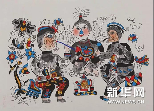 【防控疫情 線上展覽一】陜西省美術博物館藏安塞農民畫作品展