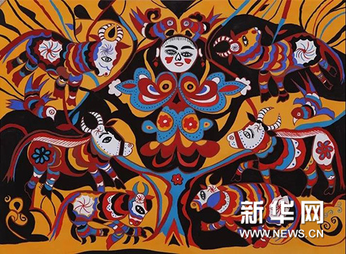 【防控疫情 線上展覽一】陜西省美術博物館藏安塞農民畫作品展