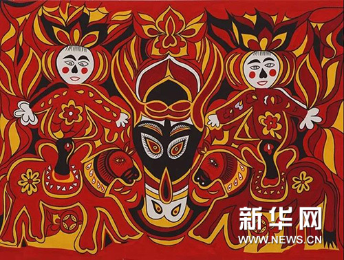 【防控疫情 線上展覽一】陜西省美術博物館藏安塞農民畫作品展