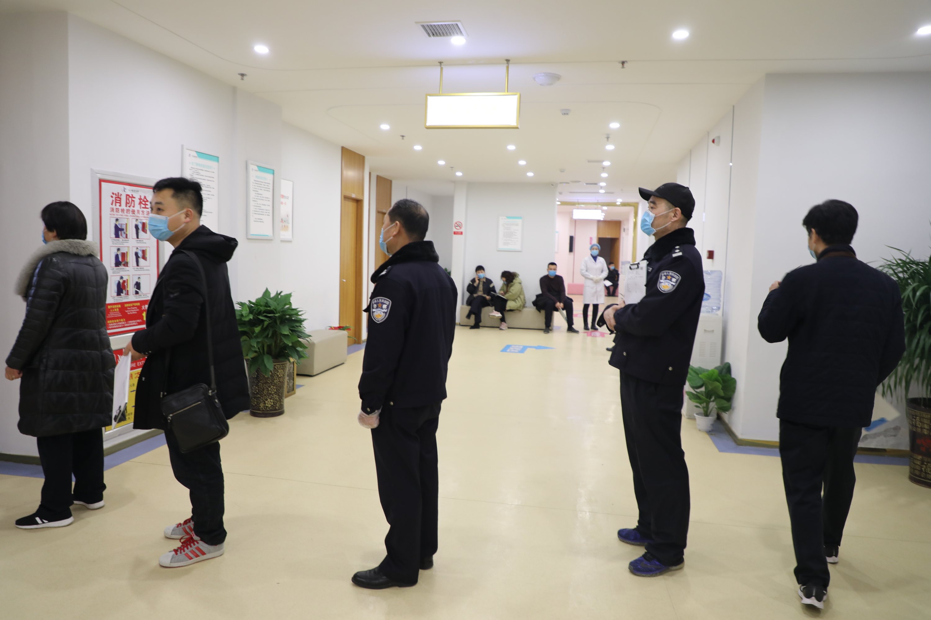 駐馬店市叢山體檢中心為疫情防控一線的公安民警免費體檢送健康