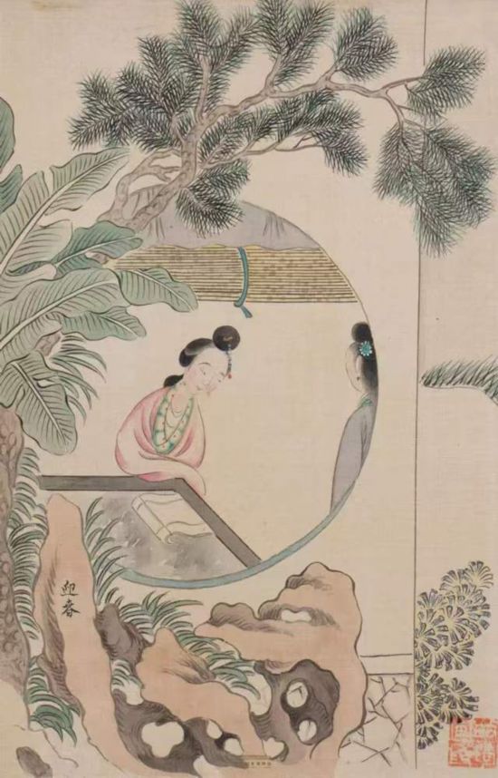 清朝人眼中的“金陵十二釵”美成什么樣？國博收藏的這套圖冊告訴你