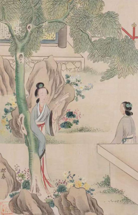 清朝人眼中的“金陵十二釵”美成什么樣？國博收藏的這套圖冊告訴你