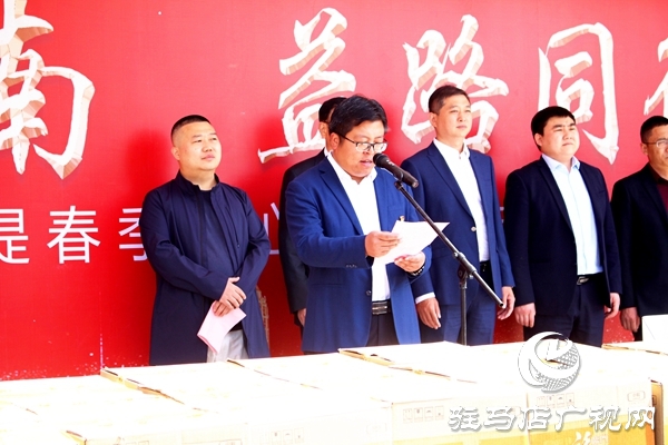 汝南縣古塔街道收到愛心企業(yè)35萬余元的物品捐贈(zèng)