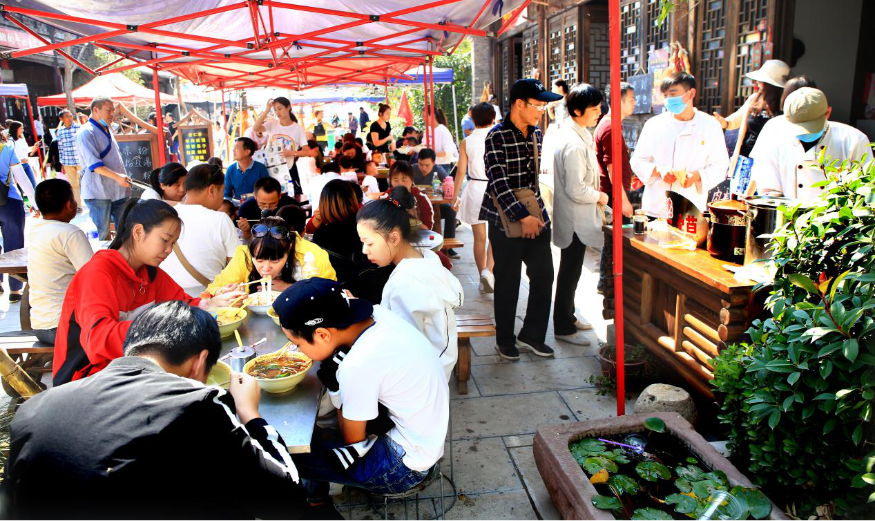 五一去哪兒玩丨打卡河南網紅街：開封朱仙鎮(zhèn)啟封故園魁星街