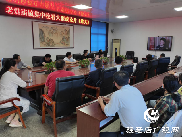 汝南縣各鄉(xiāng)鎮(zhèn)組織觀看政論片《雄關》，補精神之鈣共戰(zhàn)“疫”