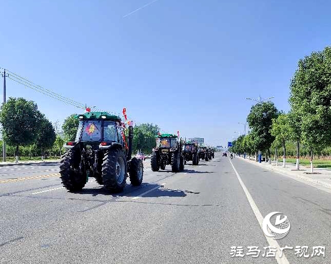 節(jié)奏鏗鏘，馬力強勁！泌陽街頭驚現(xiàn)拖拉機婚禮車隊 