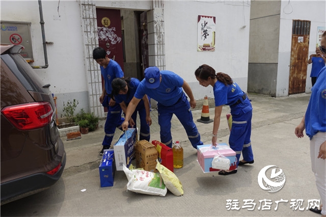 駐馬店市蛟龍義務救援隊看望慰問抗戰(zhàn)老兵