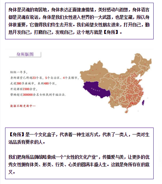 邀請函：身所——美麗女性修煉課堂！誠摯邀請您的到來！