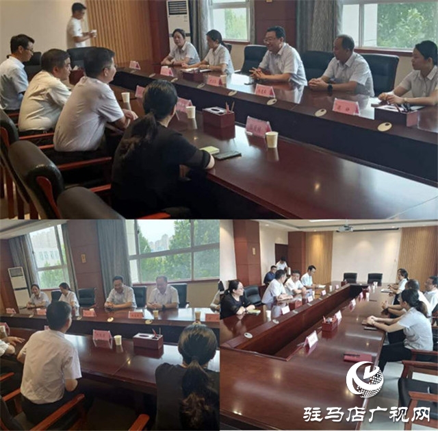 中原銀行駐馬店分行黨委書記、行長萬三華一行赴黃淮學(xué)院進行調(diào)研