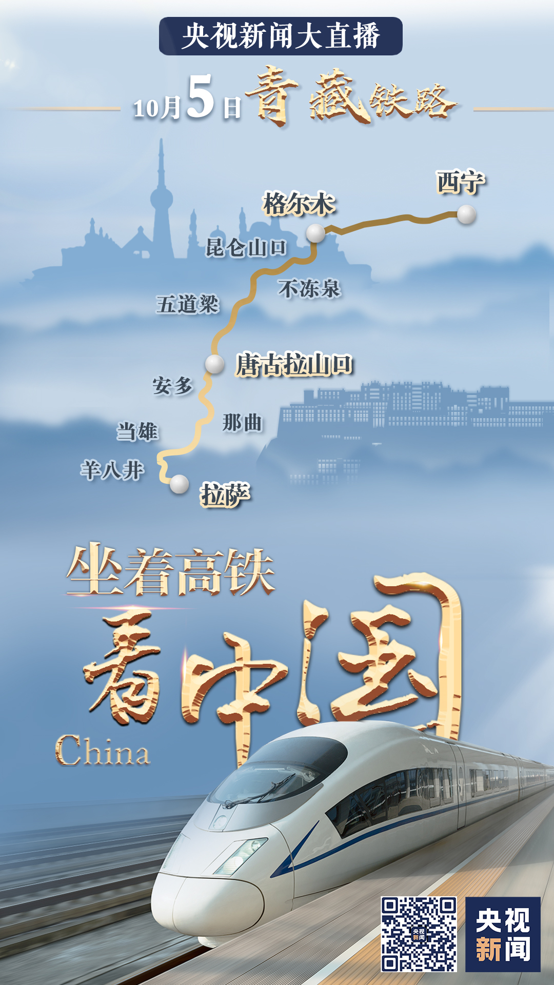 祖國(guó)那么大，我們都想去看看！八天八線，坐著高鐵看中國(guó)