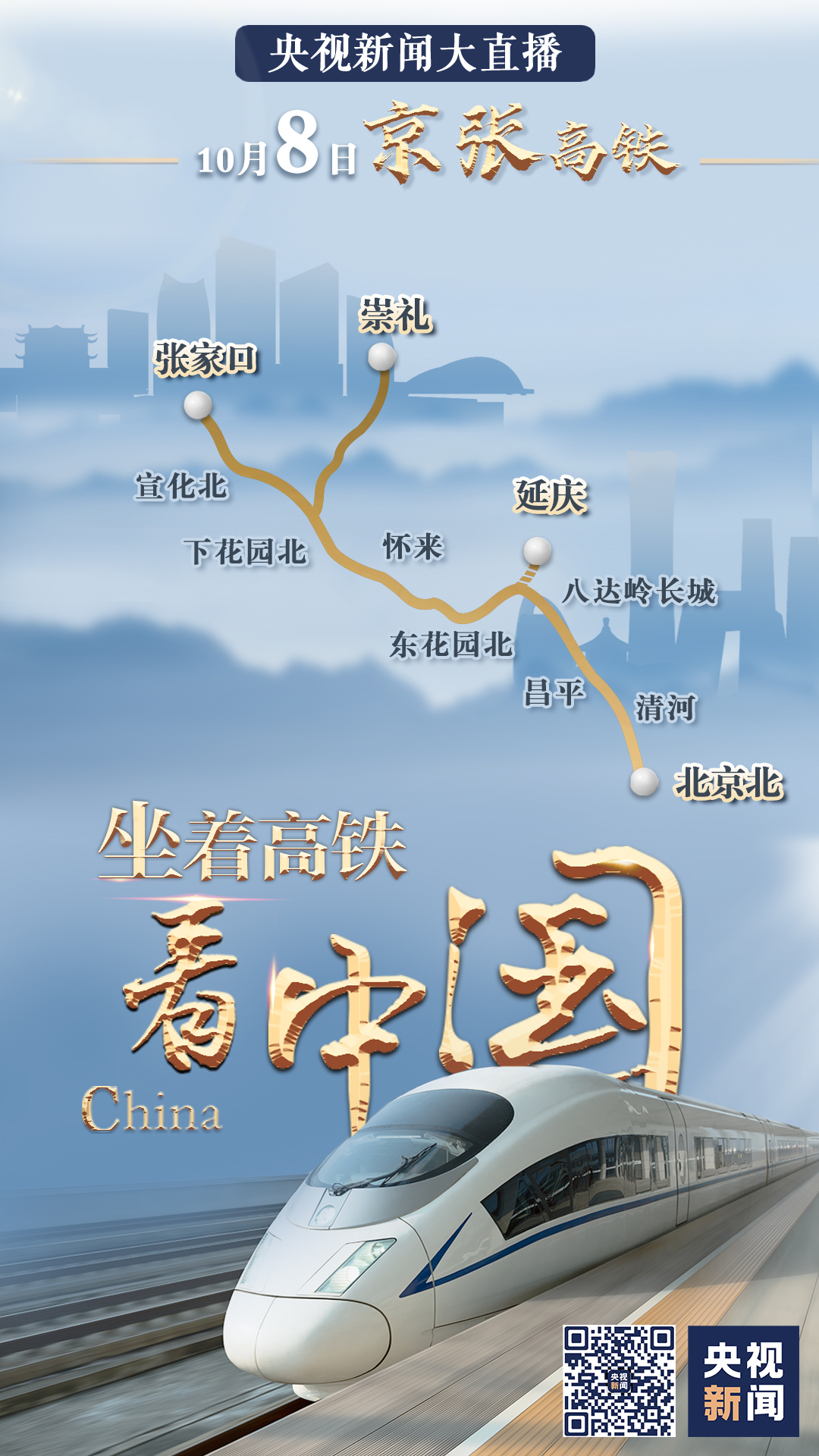 祖國(guó)那么大，我們都想去看看！八天八線，坐著高鐵看中國(guó)