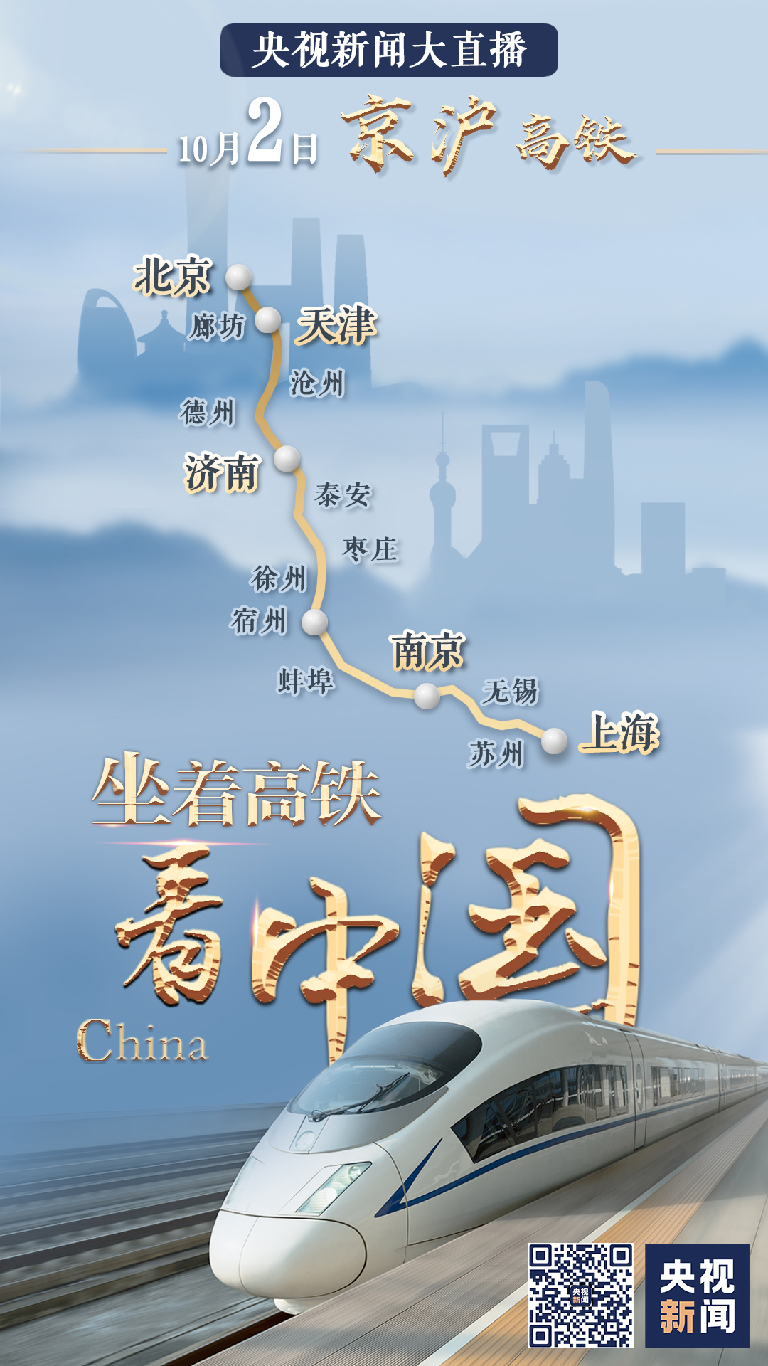 祖國(guó)那么大，我們都想去看看！八天八線，坐著高鐵看中國(guó)