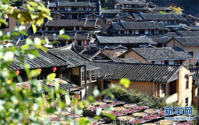 福建尤溪：詩(shī)意桂峰 曬秋人家