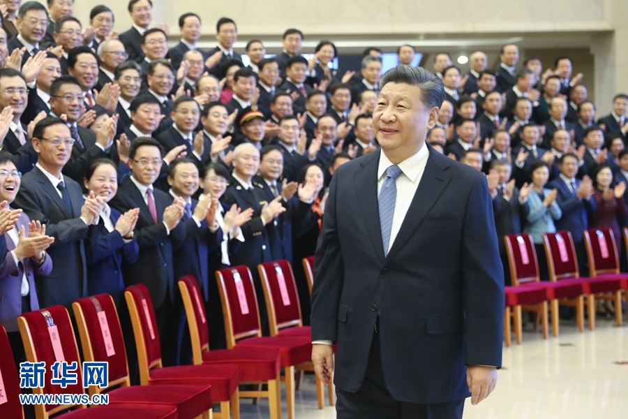 習(xí)近平會(huì)見全國精神文明建設(shè)表彰大會(huì)代表