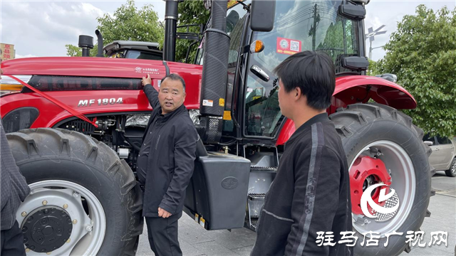 河南農吉耕整作業(yè)服務隊息縣站成功組建