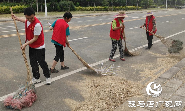 西平：志愿者服務隊深入田間地塊助力“三夏”生產(chǎn)暖民心